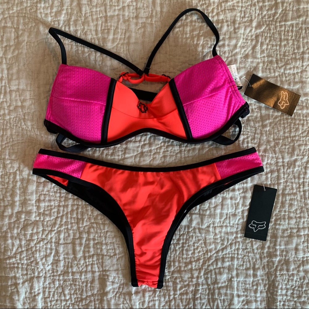 Rare, NWT Fox Racing Bikini Set